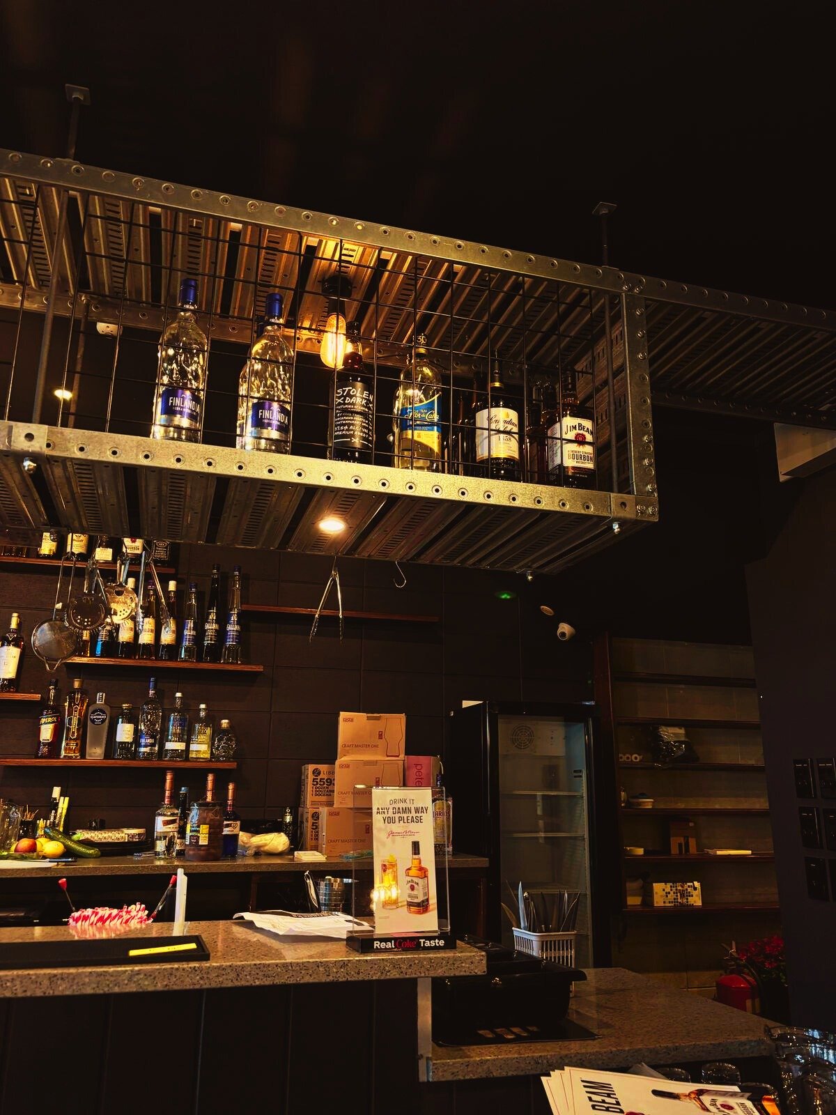 The bar at Martini on Jackson